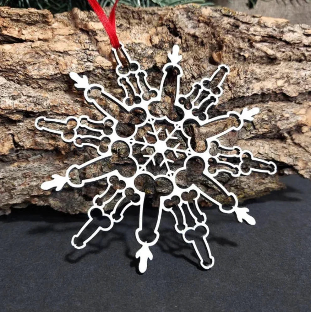 Funny Penis Snowflake Ornament