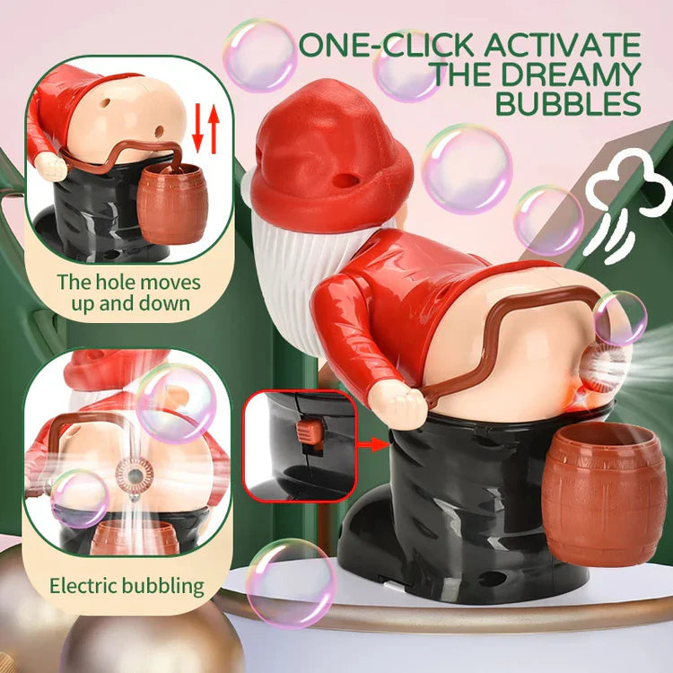 Santa Clause Bubble Machine