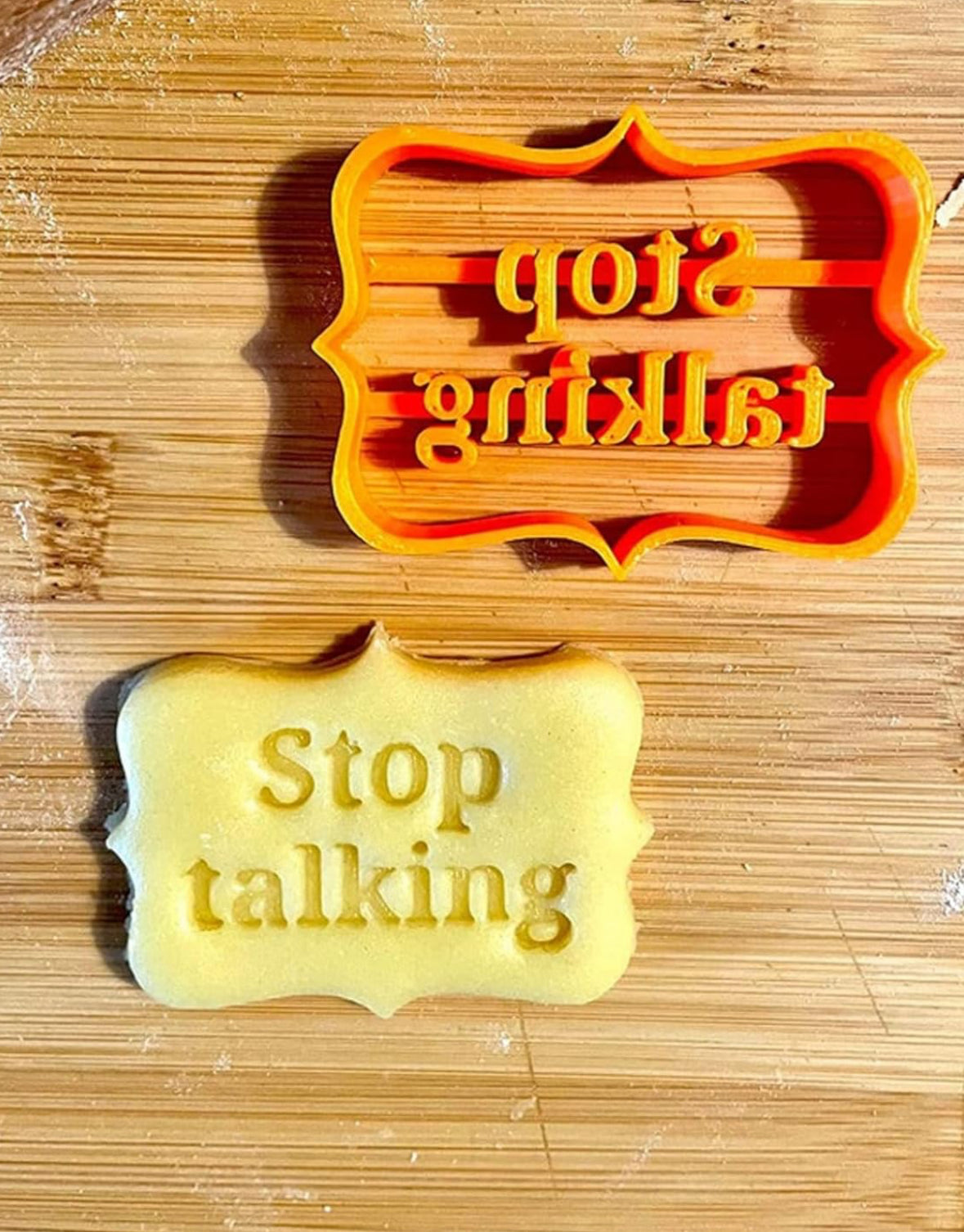 Please Go Die, I Hope You Choke, Stop Talking, Kindly Fuck Off - Cookie Cutter Set