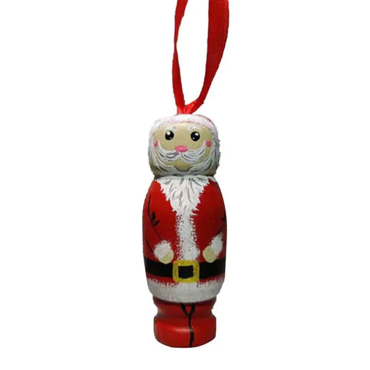 Bad Santa Xmas Ornament