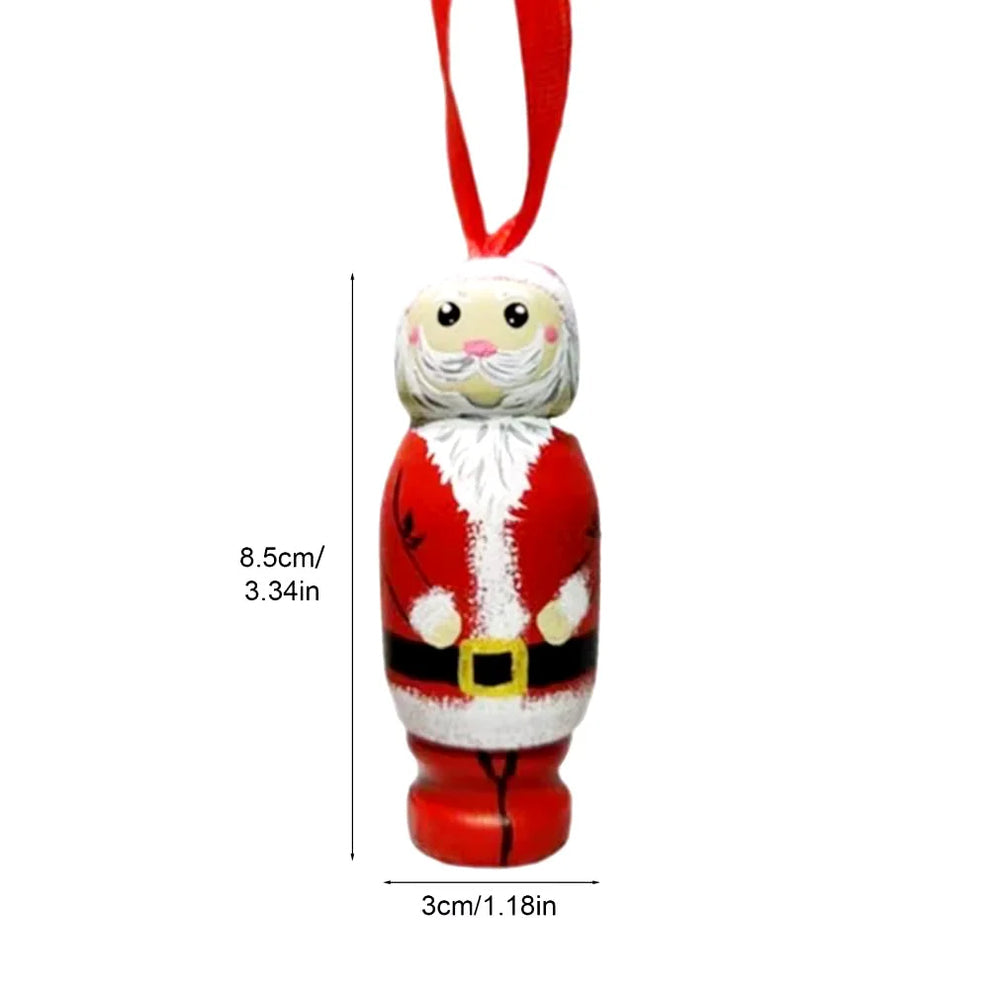 Bad Santa Xmas Ornament