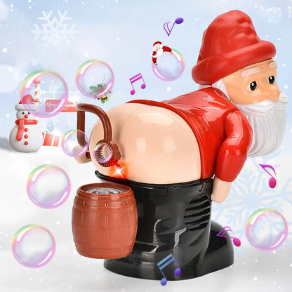 Santa Clause Bubble Machine