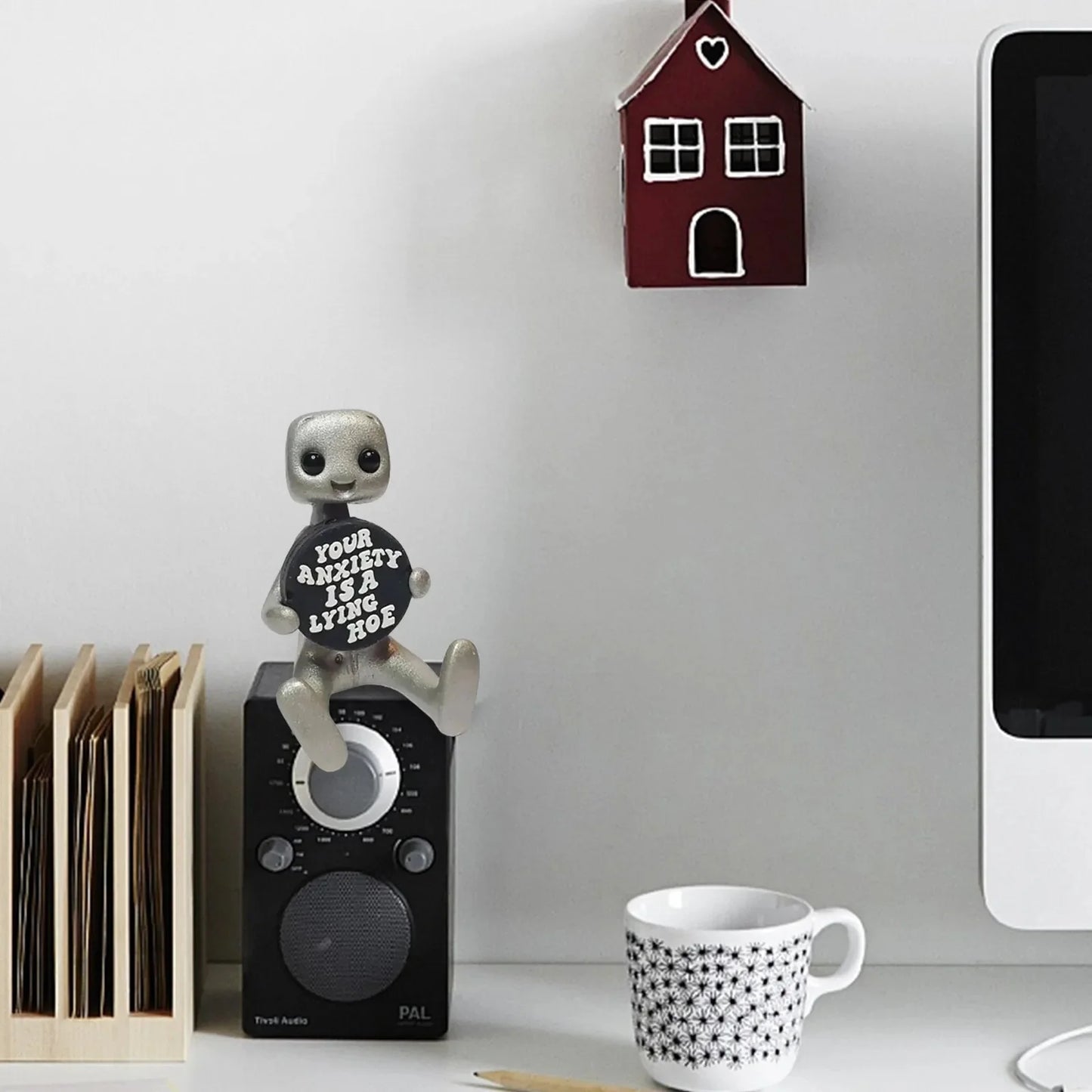 Your Anxiety is A Lying Hoe Robot