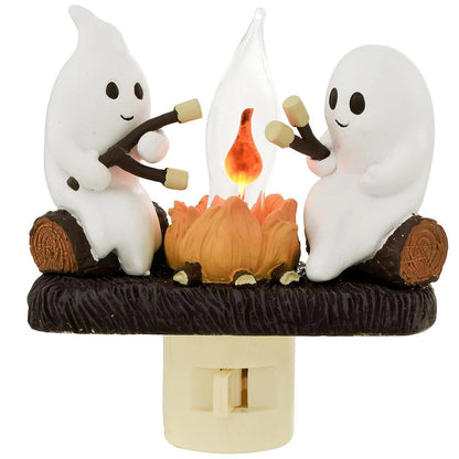 Ghost Campfire Flickering Night Light