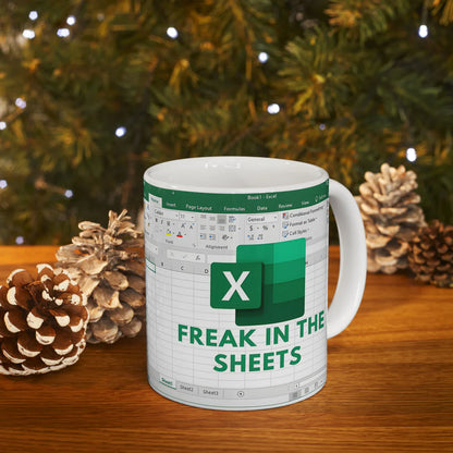 Freak In The Sheets Mug